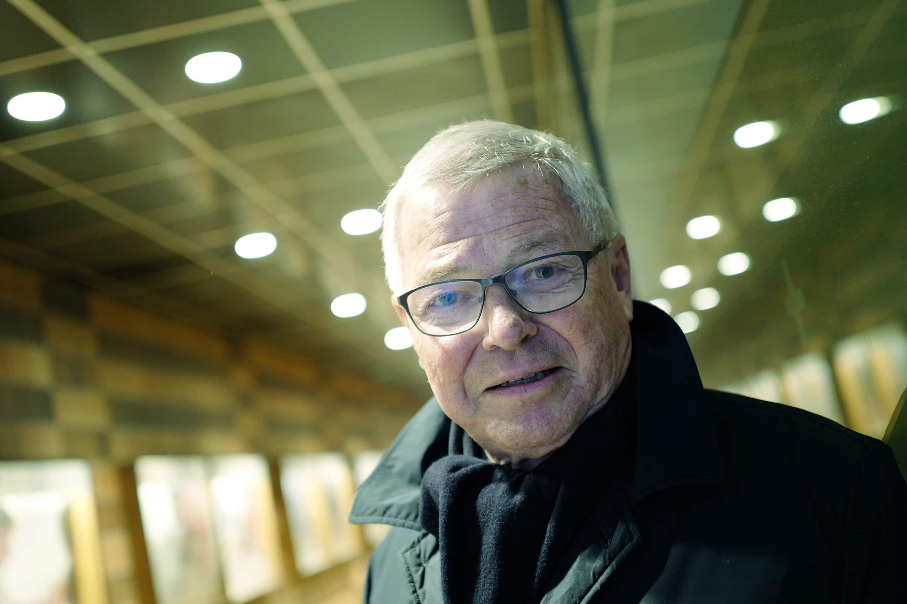portrett av Kjell Magne Bondevik. Foto Ola Sæther
