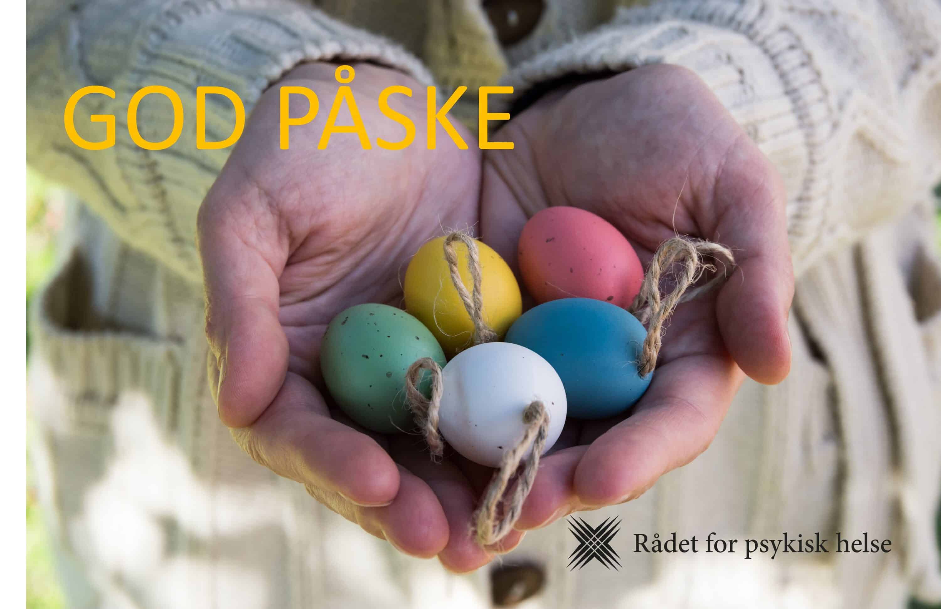 Påskeegg med fem enkle grep