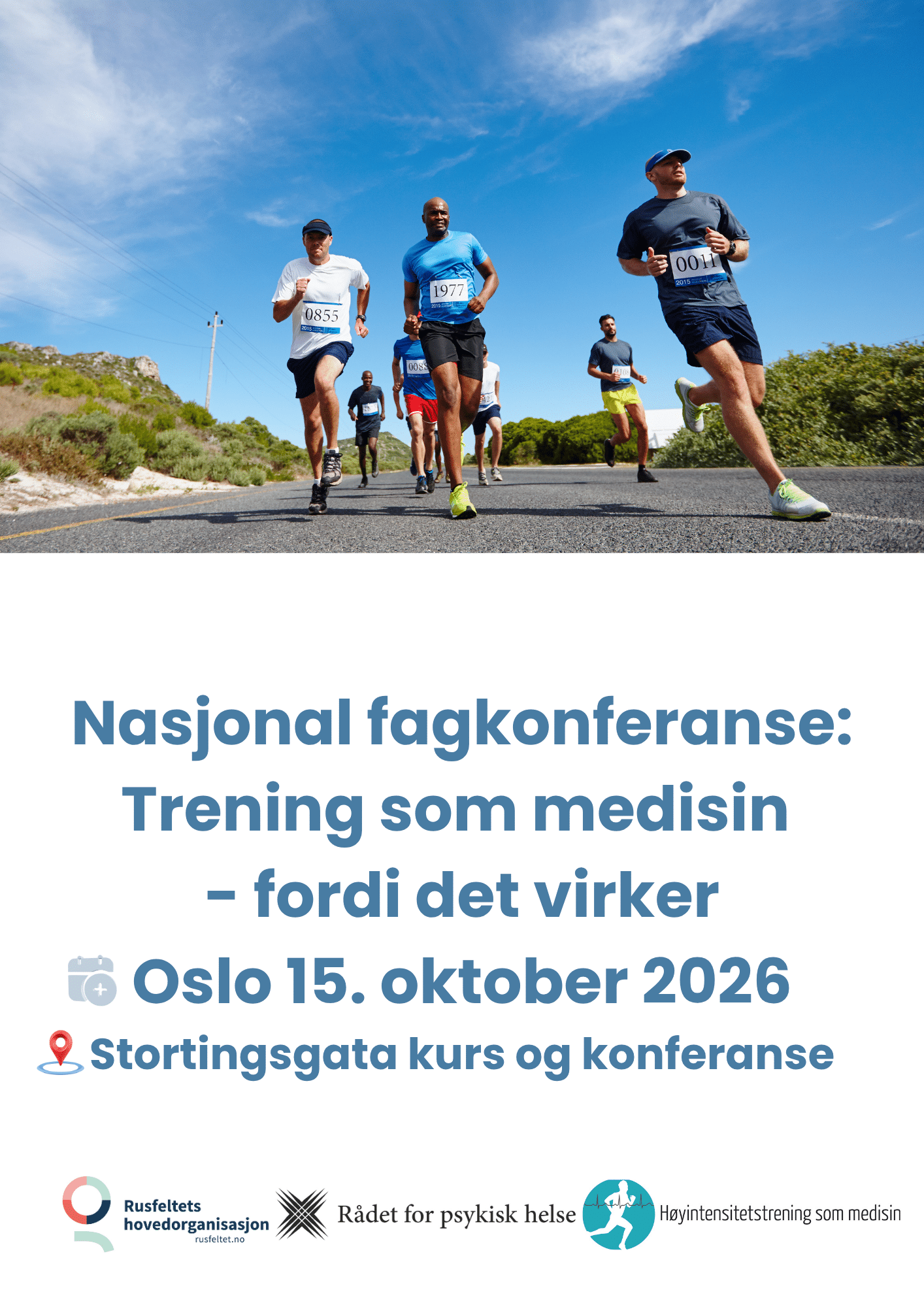 Nasjonal fagkonferanse – trening som medisin 2026