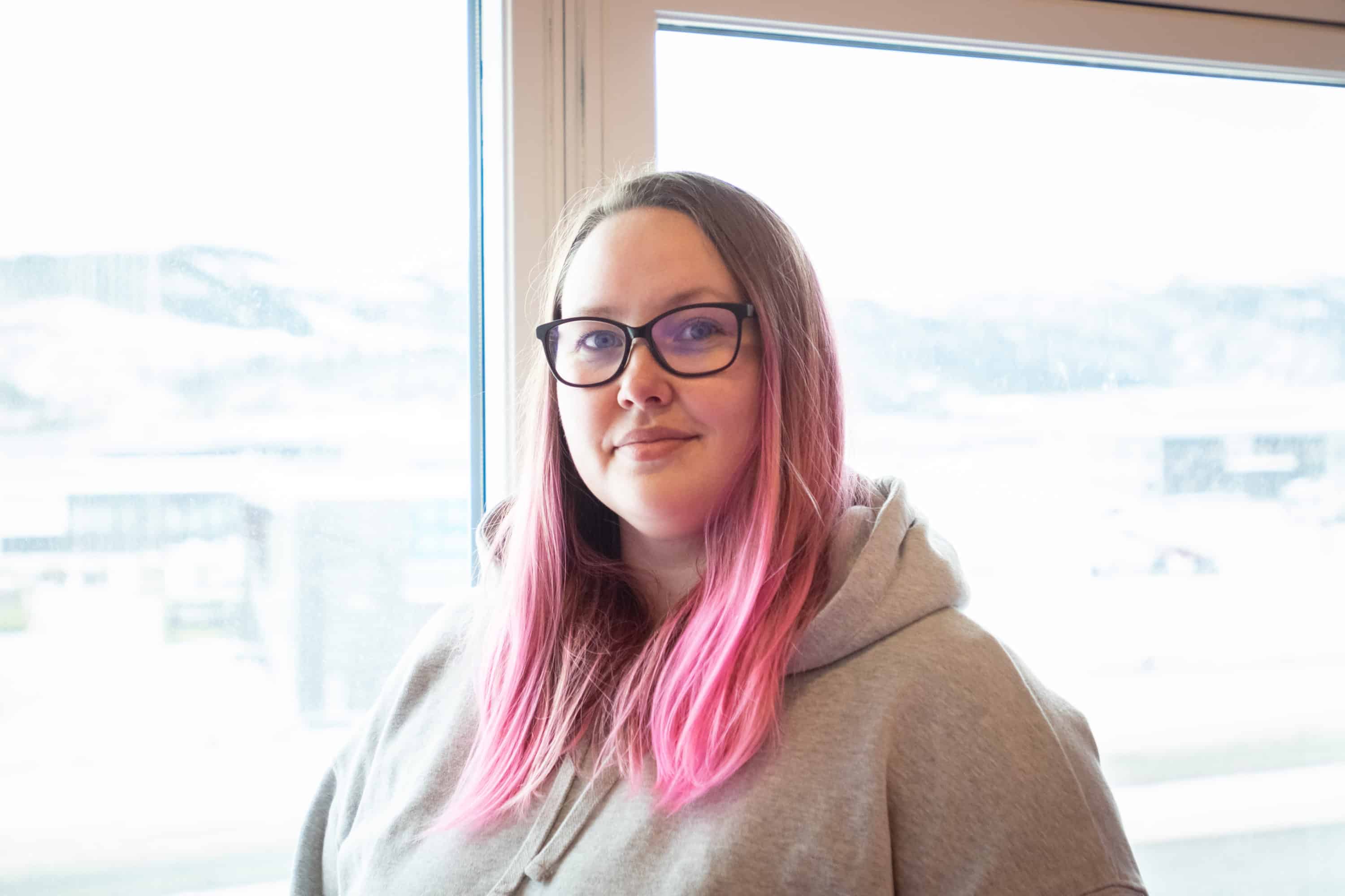 portrett av Lone Lystad