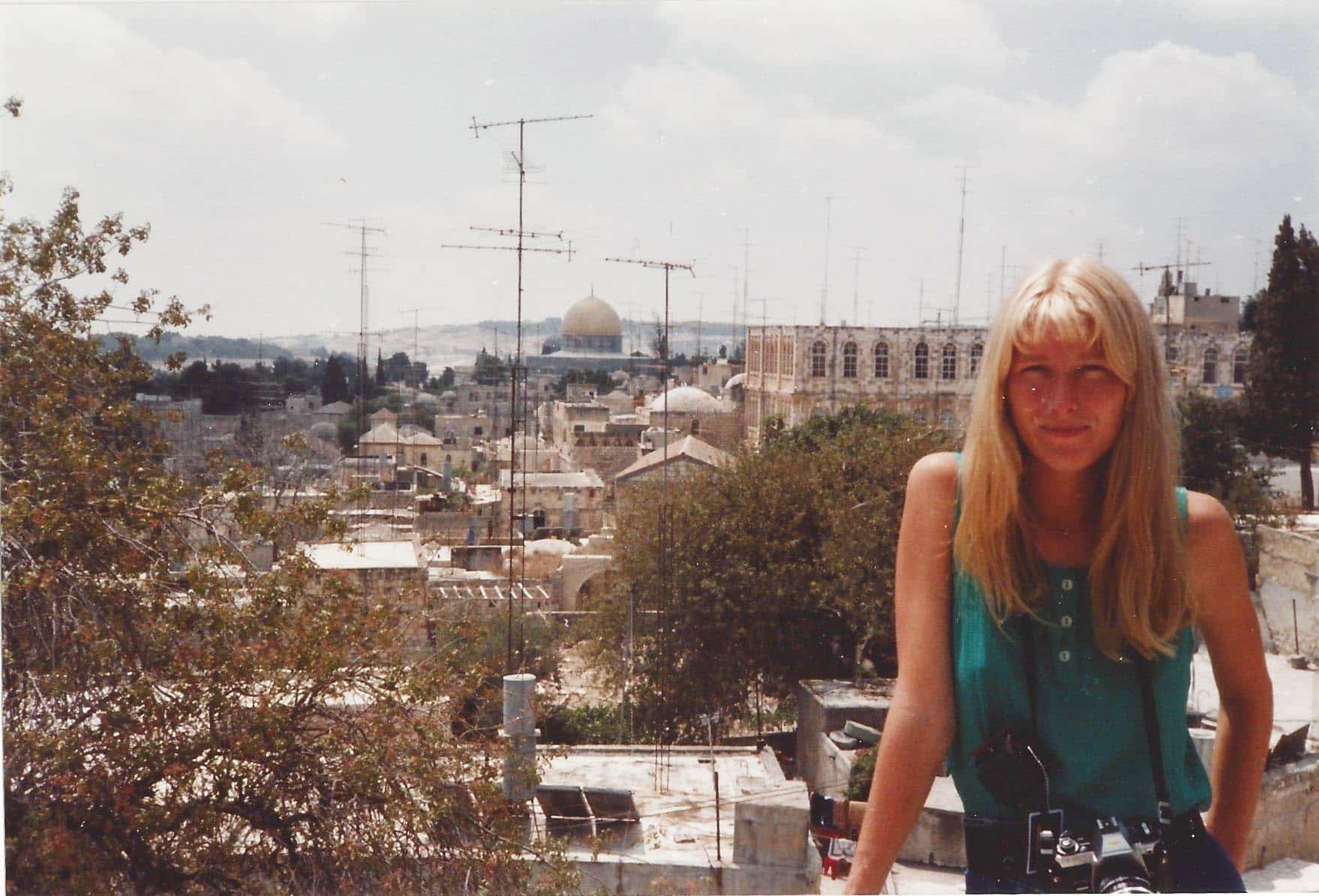 Marit Netland Jerusalem slutten av 1980-tallet
