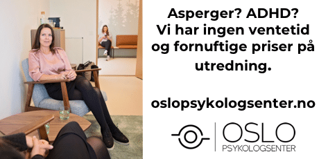 Annonse for Oslos Psykologsenter