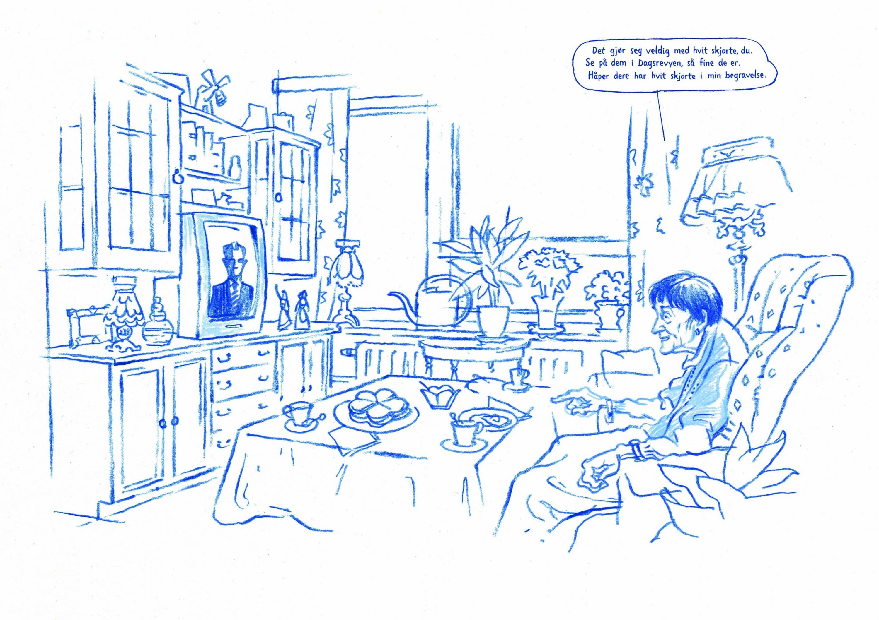 illustrasjon av Trond Bredesen_Mora mi