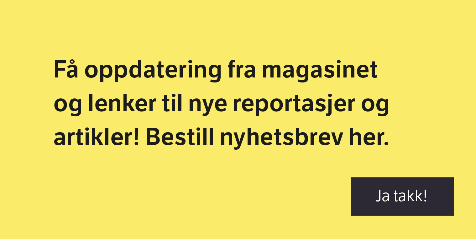 Annonse for nyhetsbrev