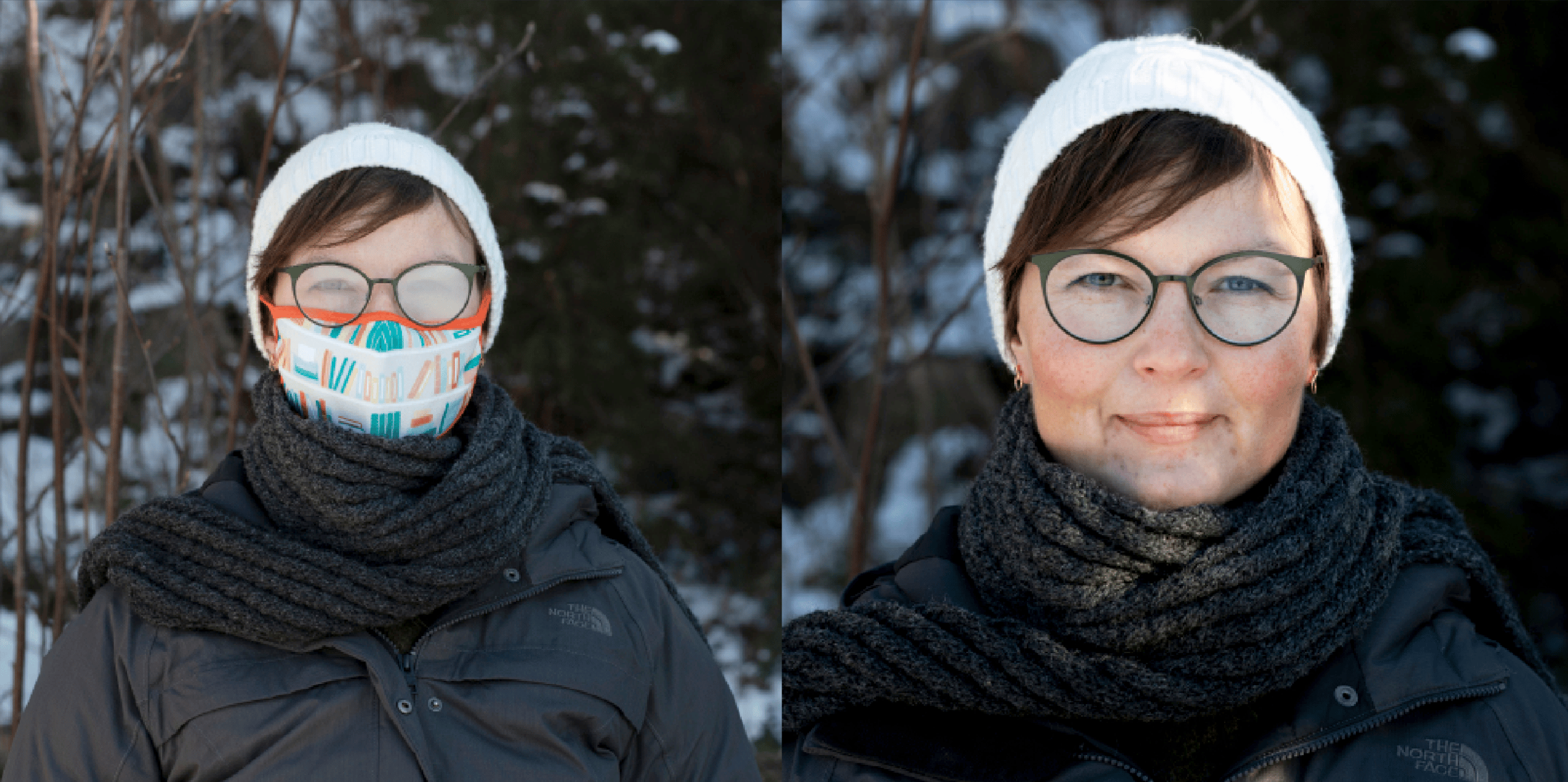 Portretter av Renate Egeberg-Jensen, 45 år