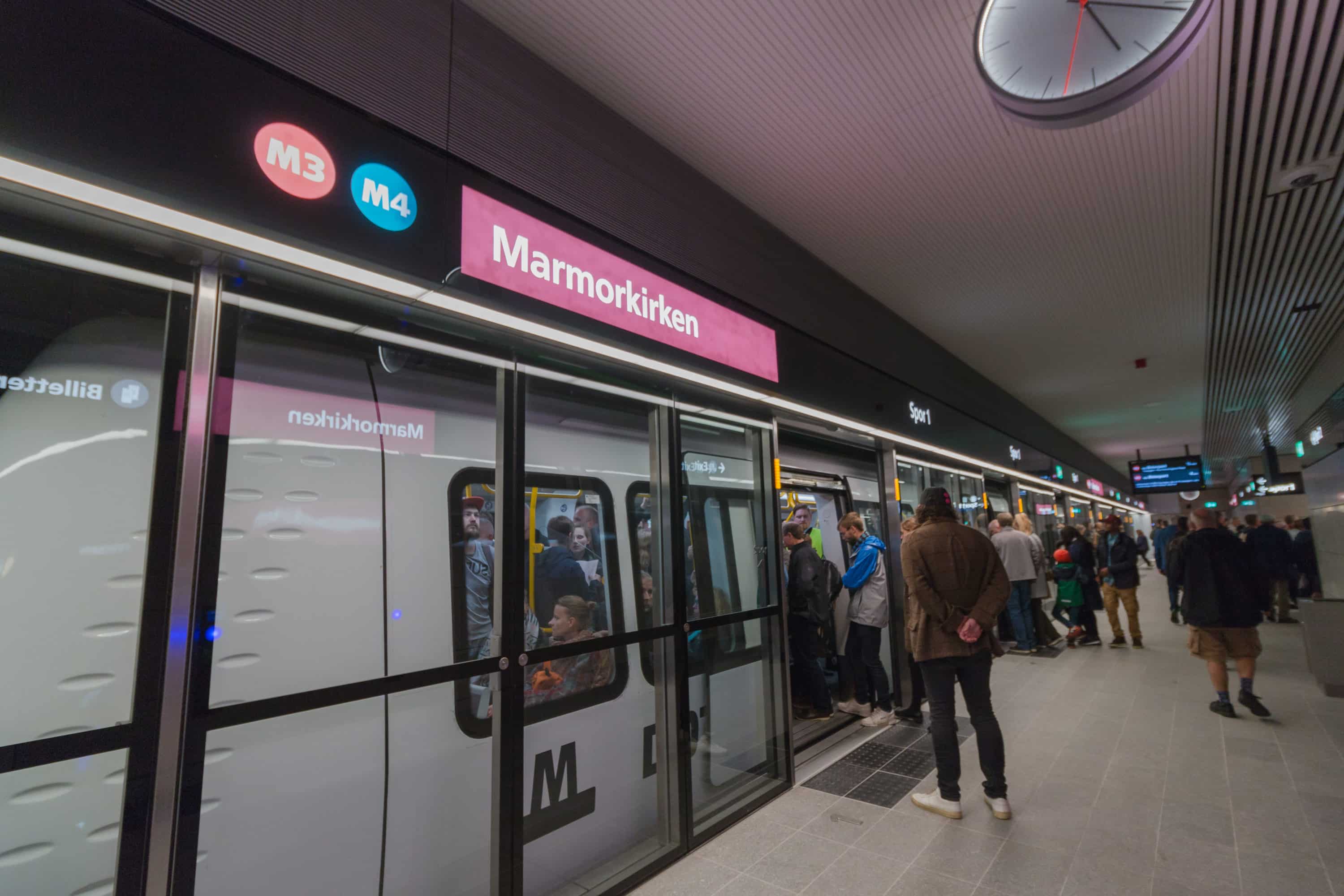 Metroen i København (Foto: Shutterstock)