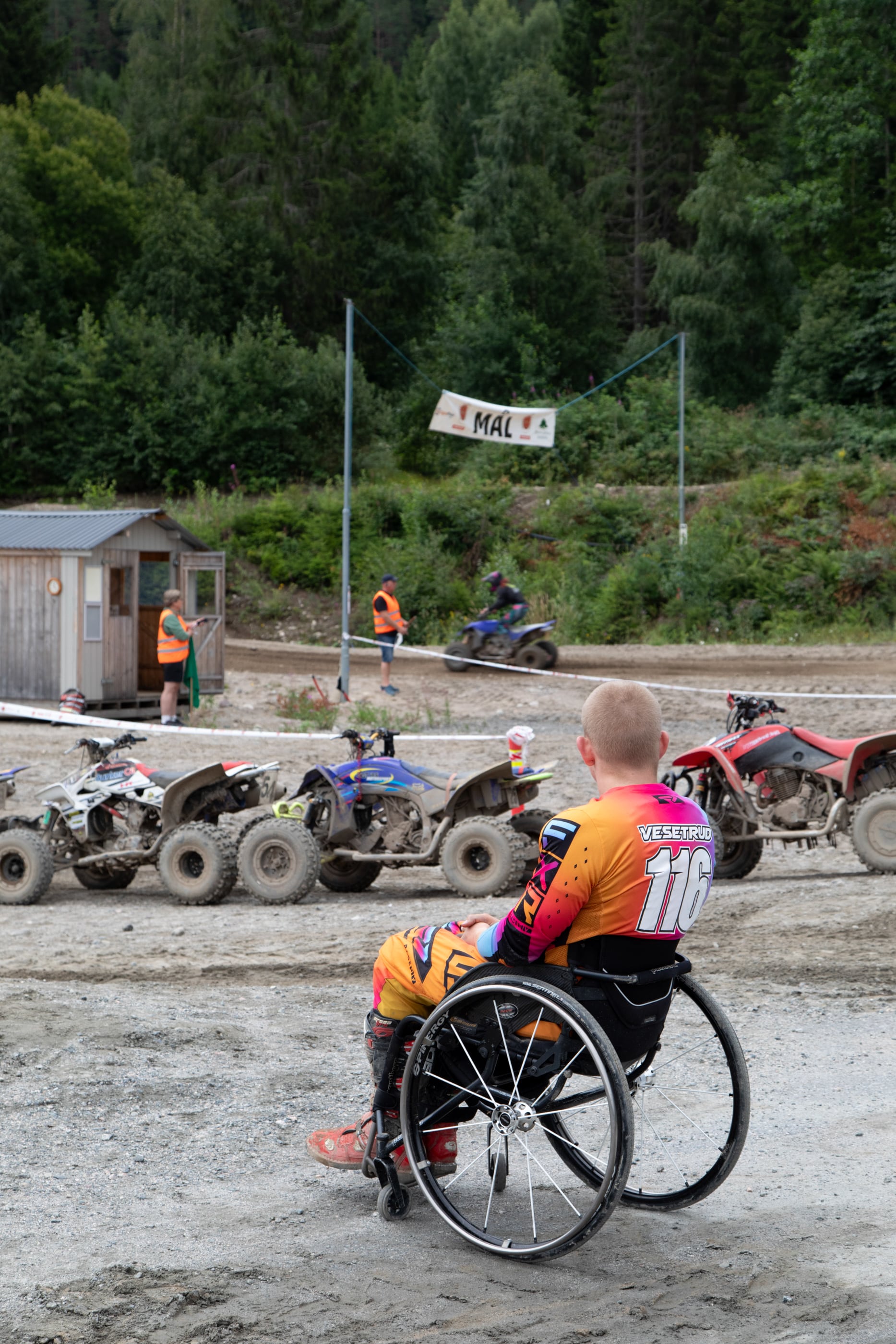 EKSISMOA Motorpark: 20230805 NC-runde 3 Quad med Jonas Vesetrud Dokumentasjon for psykiskhelse.no Fotograf: Frank Holtschlag / Nyebilder