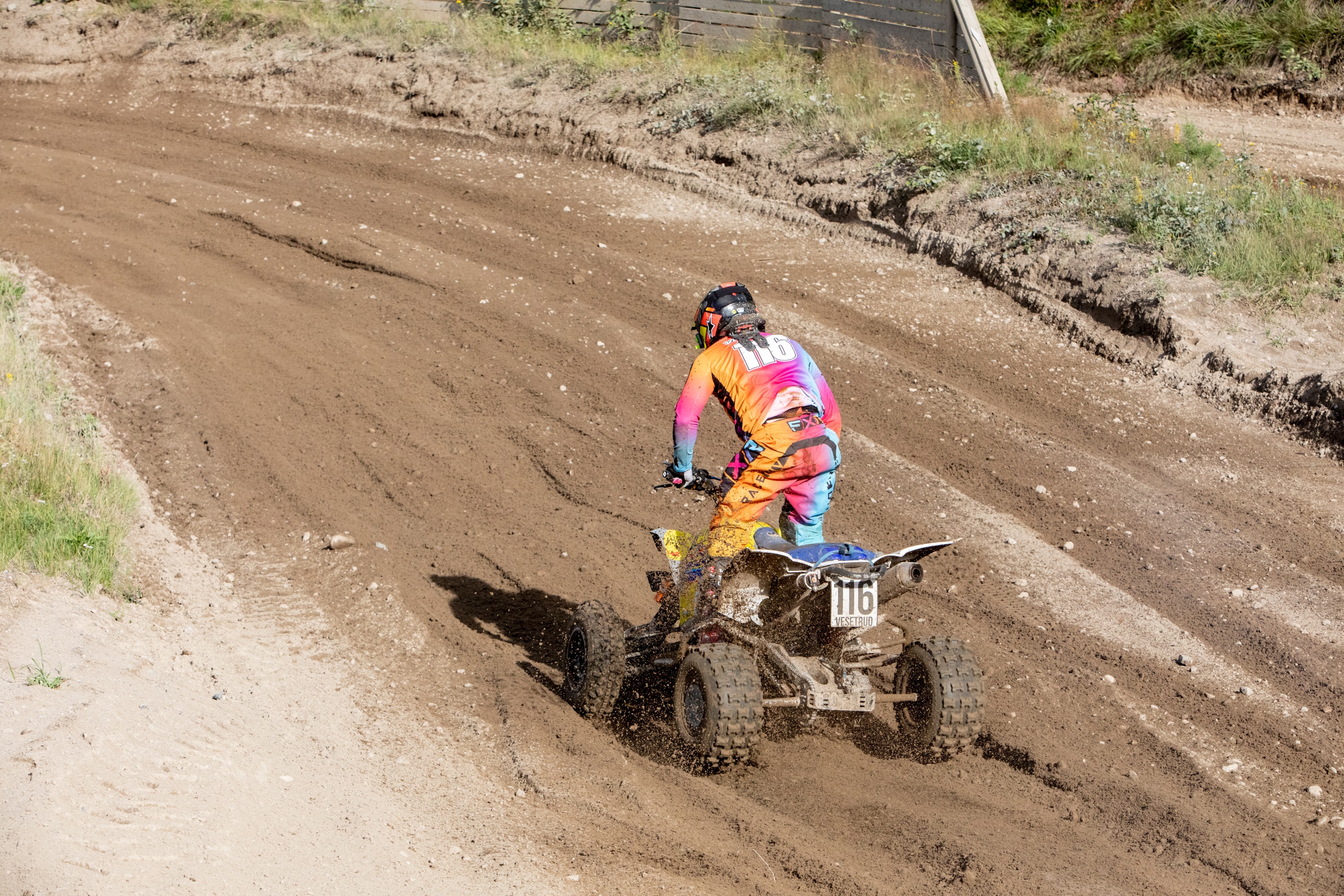 EKSISMOA Motorpark: 20230805 NC-runde 3 Quad med Jonas Vesetrud Dokumentasjon for psykiskhelse.no Fotograf: Frank Holtschlag / Nyebilder