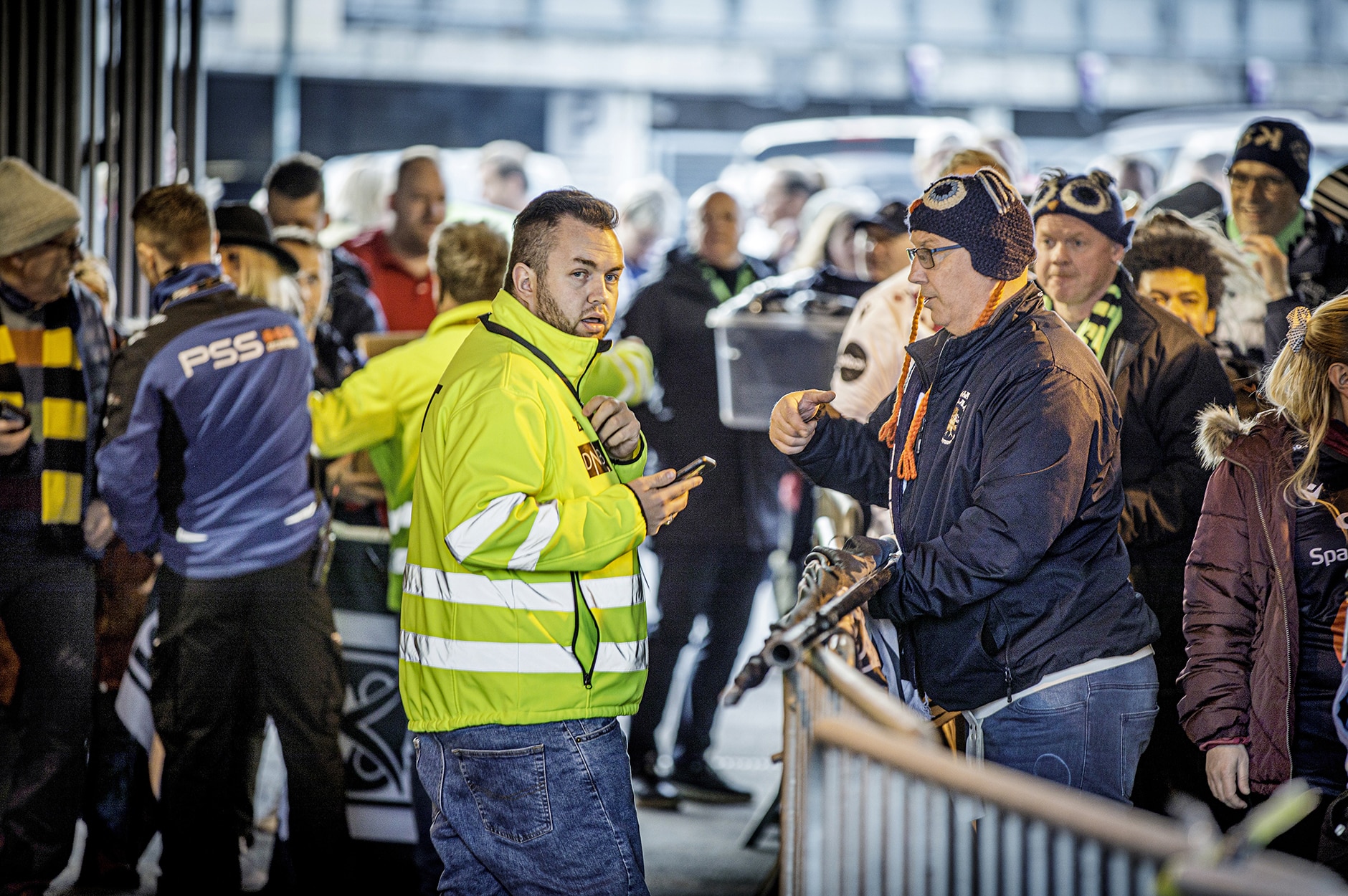 Bilde av Kenneth som jobber som frivillig på Åråsen