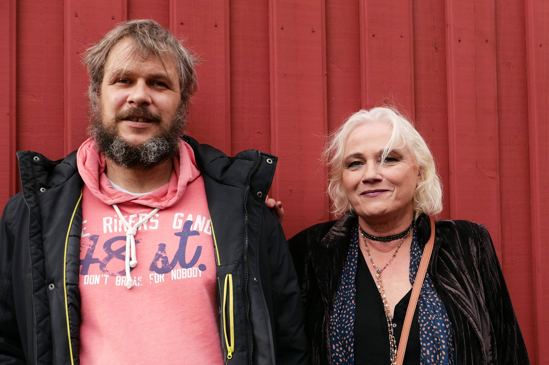 Bilde av Per-Arne Medhus Christensen og moren Irén Hegedüs